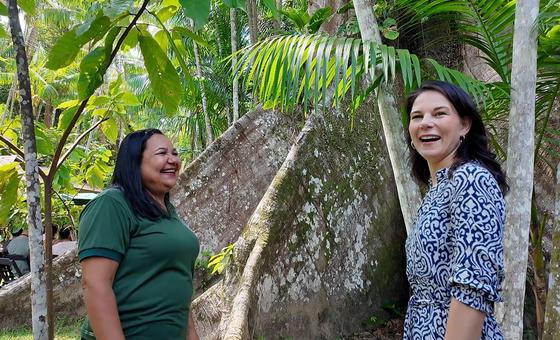 Presidente da Assembleia Geral visita produção de cacau que preserva a floresta